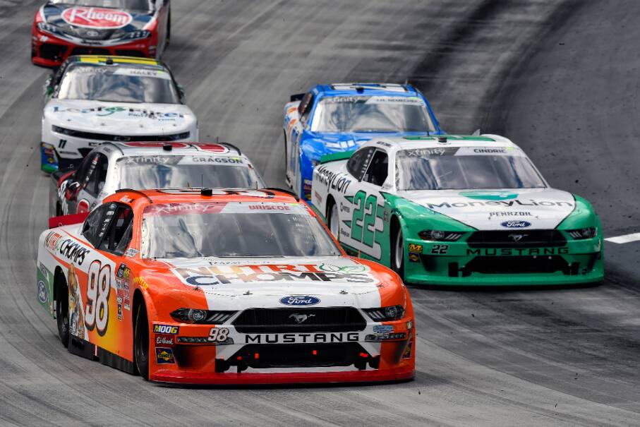 He was strong all day, finishing third, just ahead of his teammate Chase Briscoe (98) in fourth. He was strong all day, finishing third, just ahead of his teammate Chase Briscoe (98) in fourth.